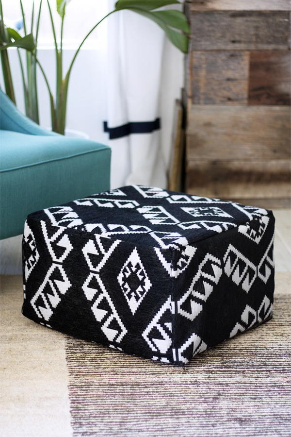 DIY Pouf Ikea Hack