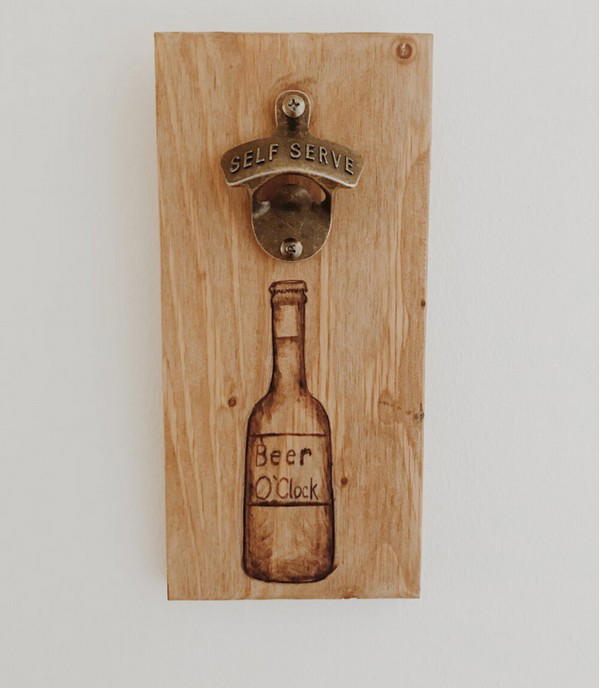 DIY Wall Beer Opener