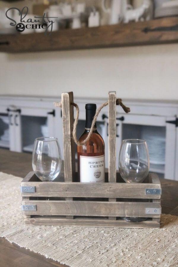 DIY Wine Caddy