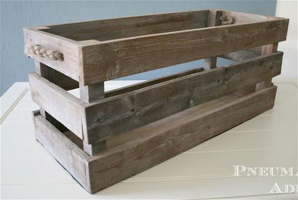 DIY Wooden Crate