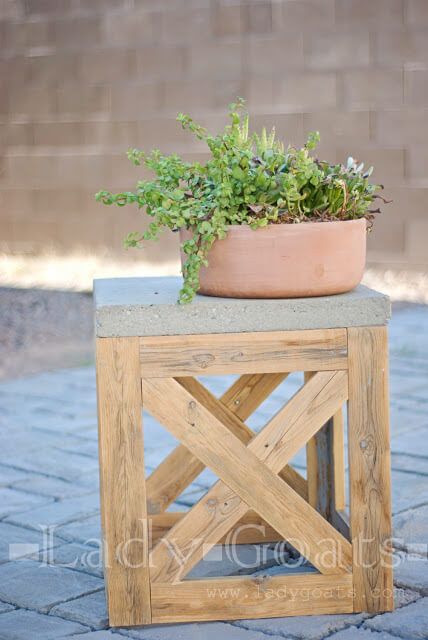 DIY X-Stool Or Table