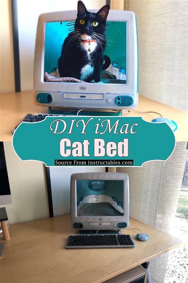 DIY iMac Cat Bed
