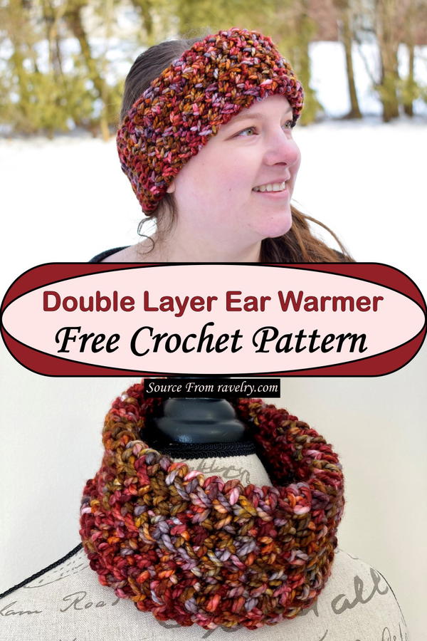 Double Layer Ear Warmer