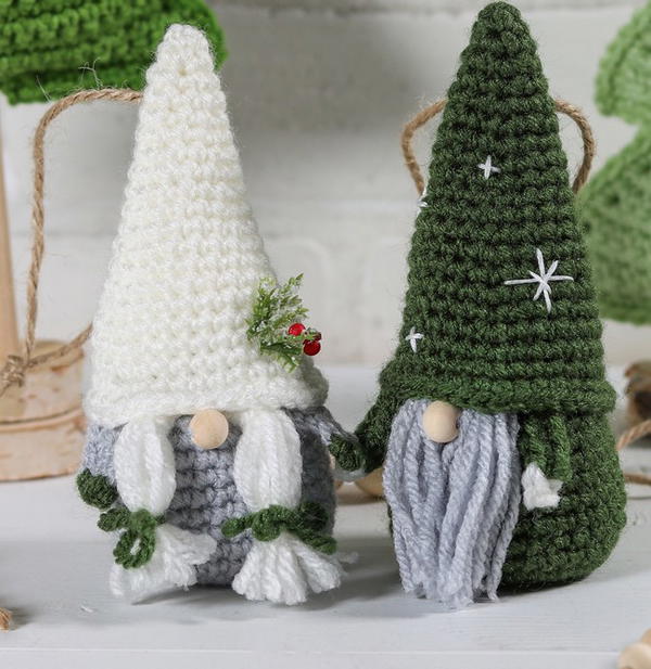 Easy Gnome Ornaments