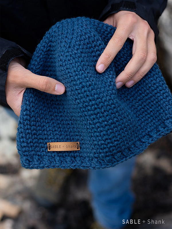 Easy Knit-Look Hat