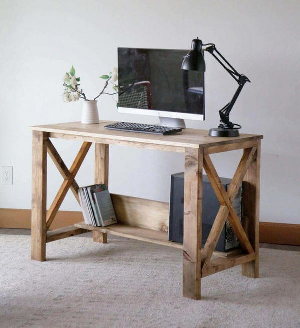 Farmhouse Desk By Anna White