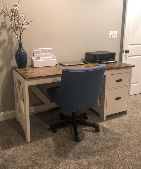 Farmhouse Desk By Chisel And Fork