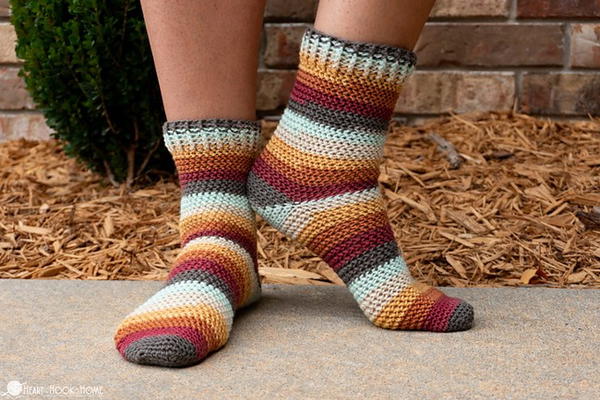 Herringbone Socks