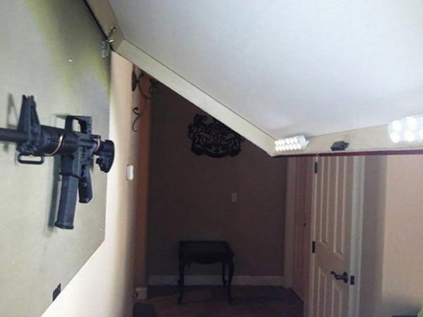 Hidden Picture Gun Storage