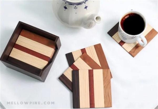 How To Make Wood Coaster and a Coaster Holder