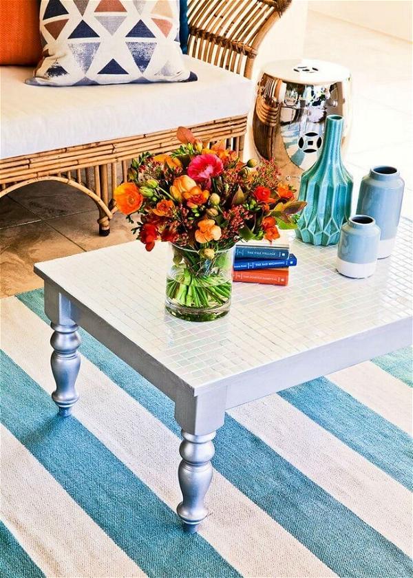 How to Make a Mosaic Coffee Table