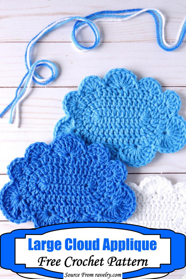 Large Cloud Applique