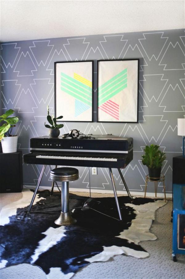 Make A Statement Wall With Paint Pens