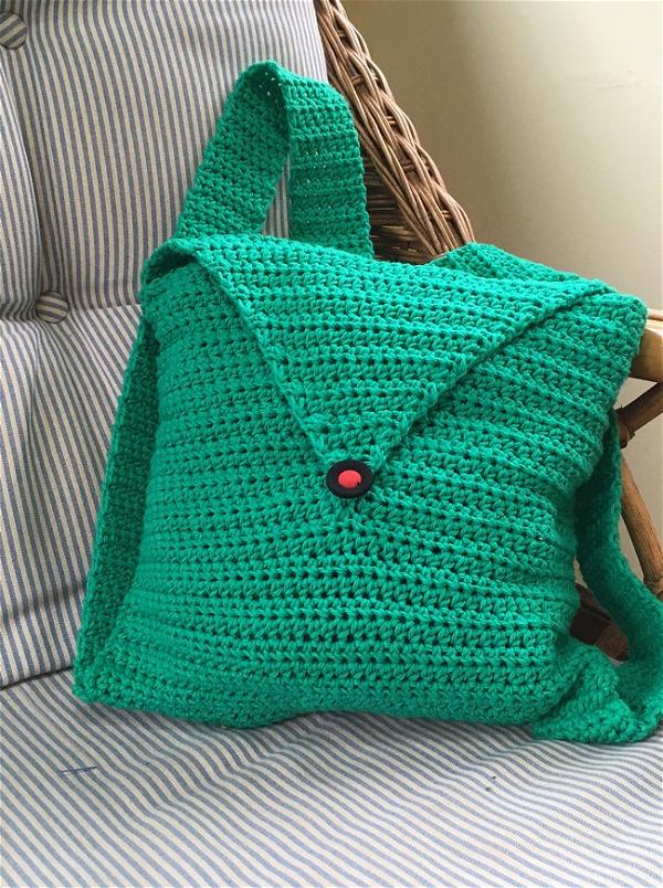 15 Free Crochet Backpack Patterns ( With Images ) - Mint Design Blog