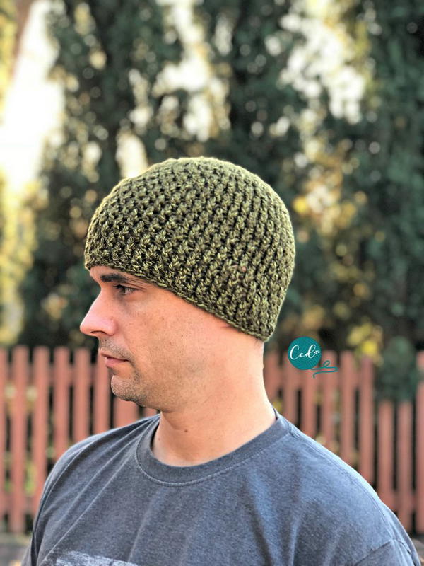 Men's Textured Beanie