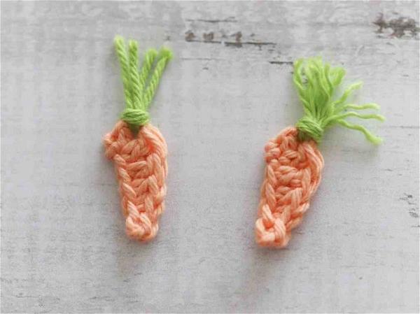 Mini Carrot Applique
