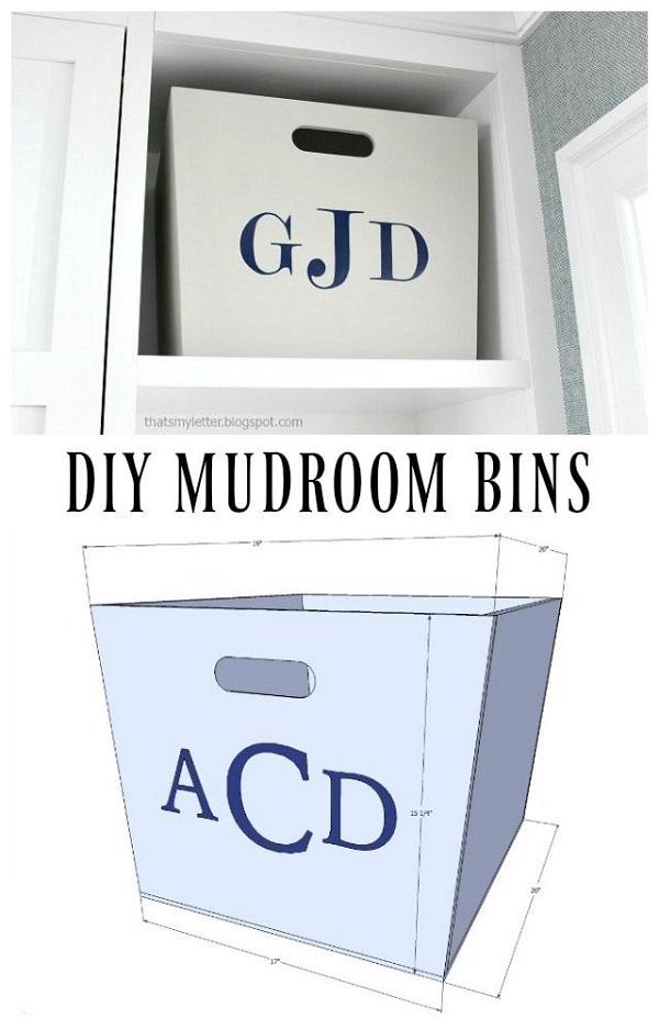 Mudroom Bins