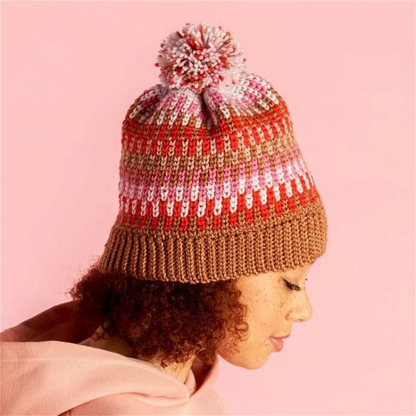 Nordic Crochet Hat