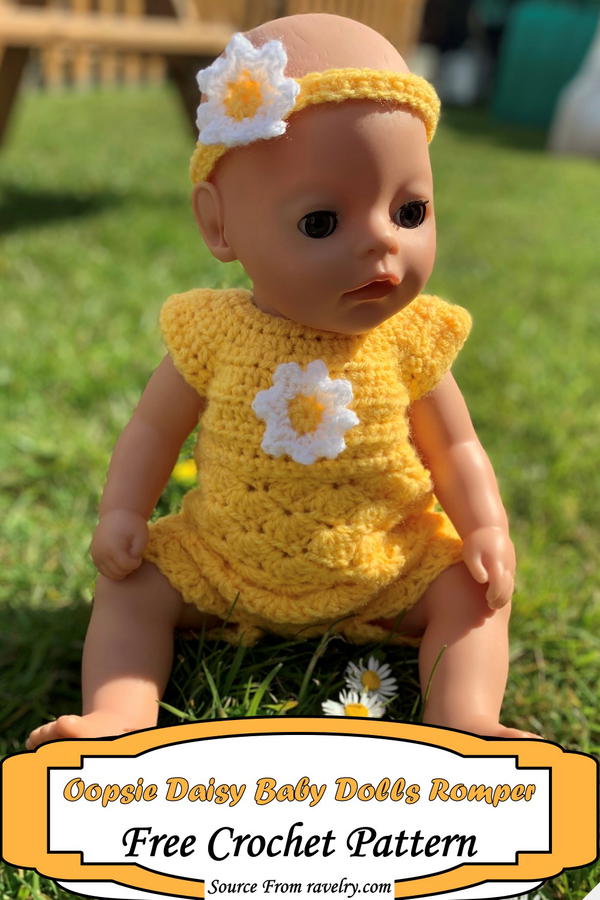 Oopsie Daisy Baby Dolls Romper