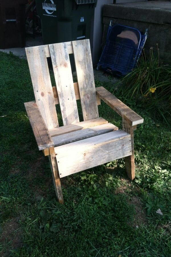 Pallet Adirondack Chair