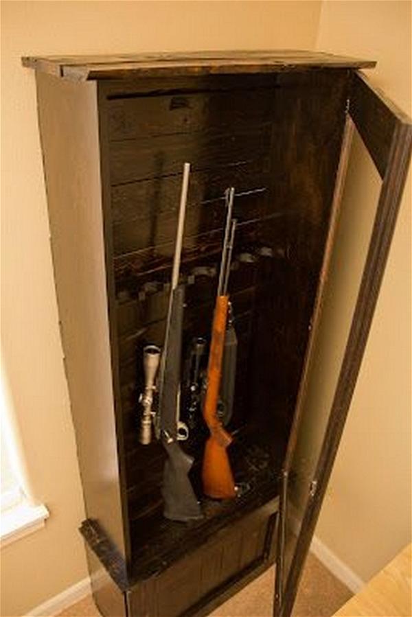 24 DIY Gun Plans To Store Weapons Safely Mint Design Blog