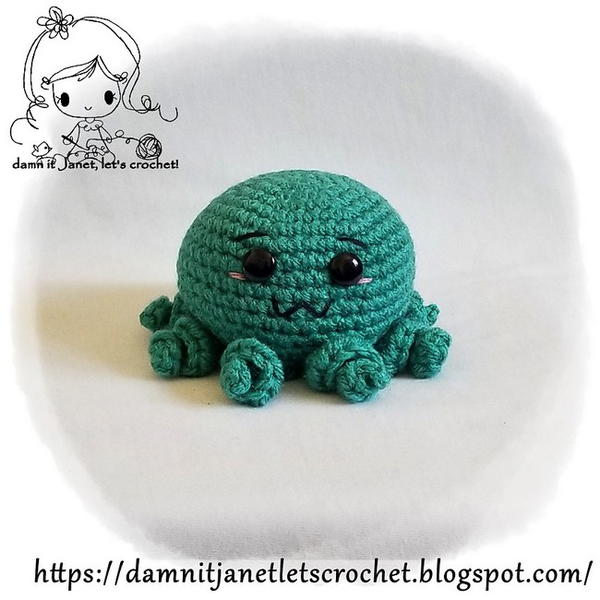 Round Plush Octopus