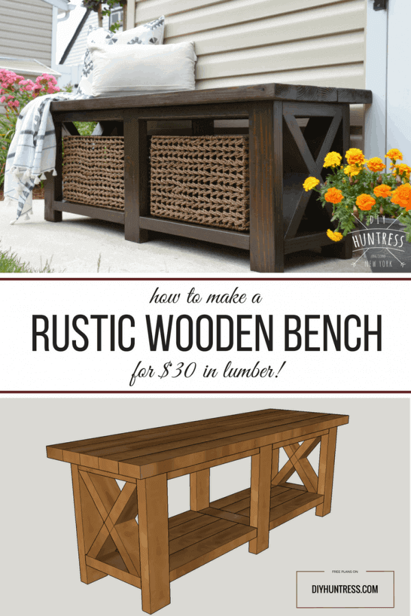 Rustic Bench