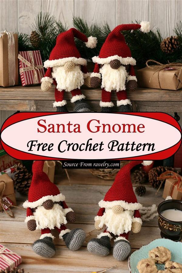 20 Free Crochet Gnome Patterns - How Do You Crochet a Gnome - Mint ...