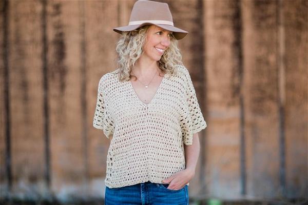 Saratoga Poncho Top