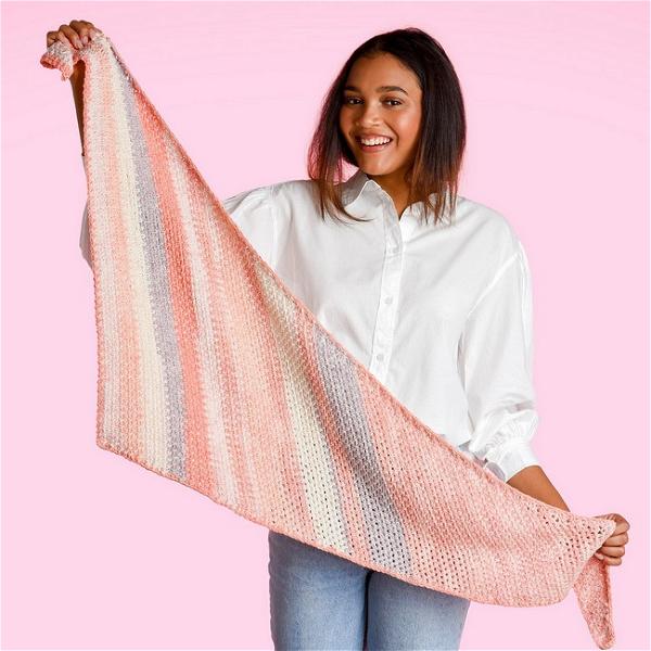 Shawl on the Bias