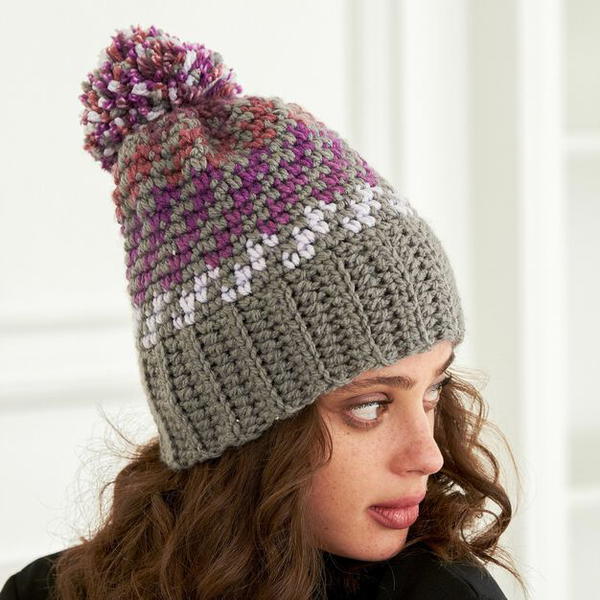 Spiral Striped Hat