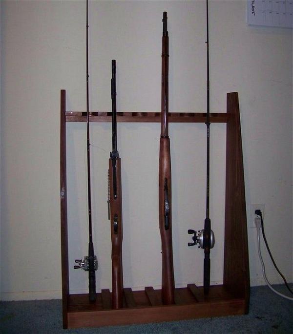 Standing Rack for weapons 