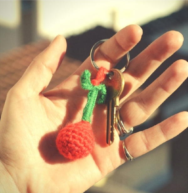 The Cherry Pop Key Chain 