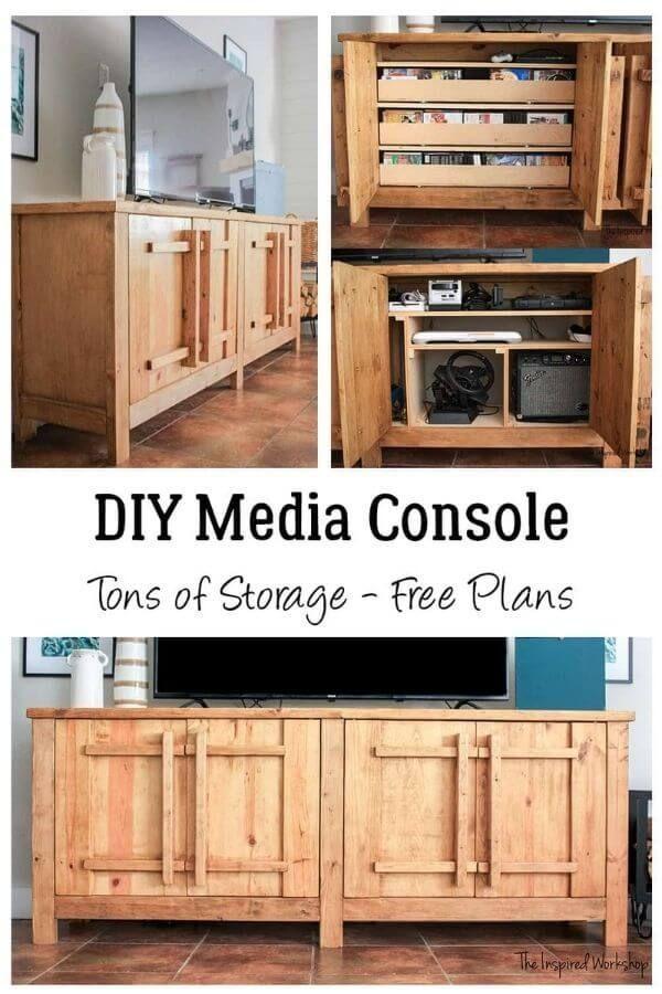 The Inspired Workshop’s DIY TV Stand