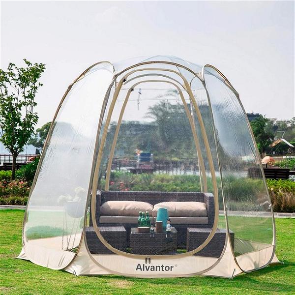 This Giant Outdoor Bubble Tent 