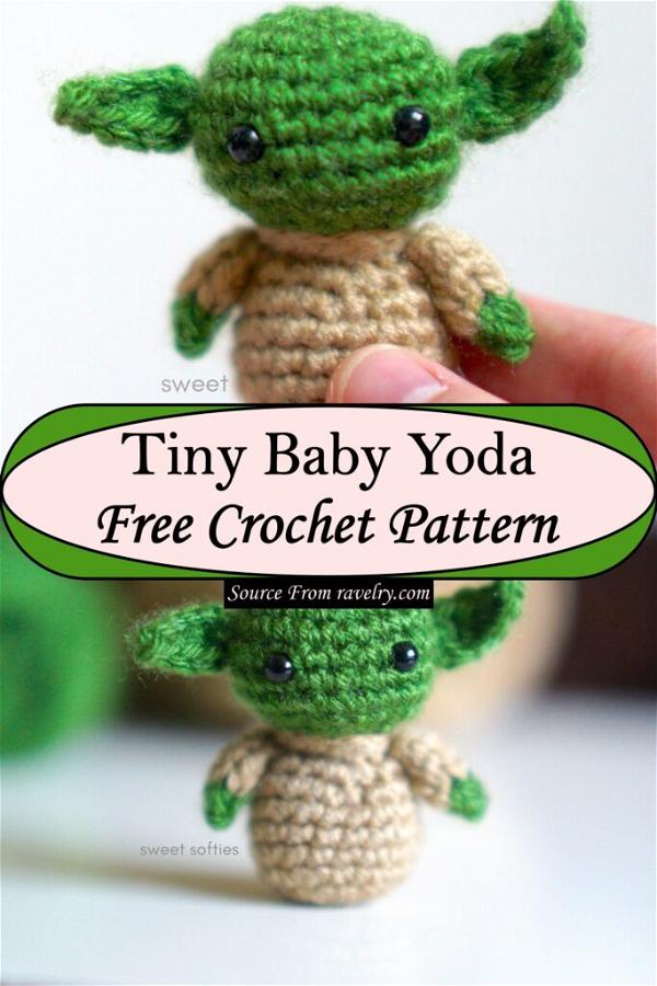 20 Free Crochet Baby Yoda Patterns - Mint Design Blog