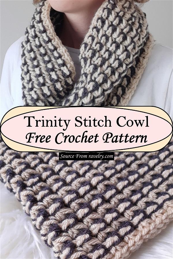Trinity Stitch Cowl