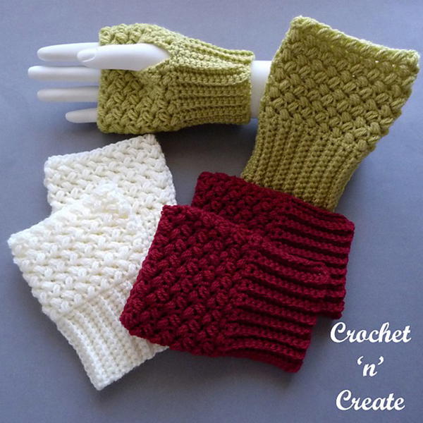 Warm Fingerless Mitts