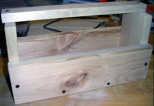 Wood Tool Box