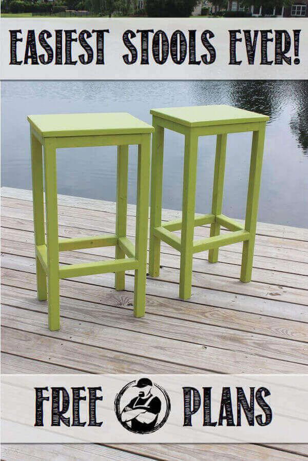 Wooden Bar Stools