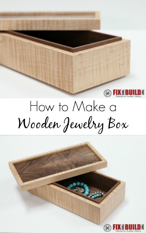 Wooden Jewelry Box