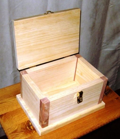 Wooden Toy Box