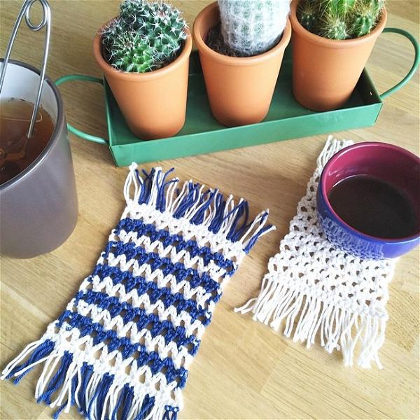 Boho Mug Rug Pattern