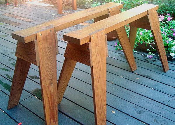 Build A Classic Sawhorse