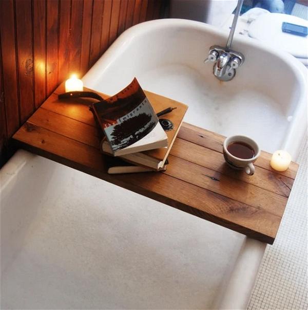 Build Your Own Bathtub Shelf