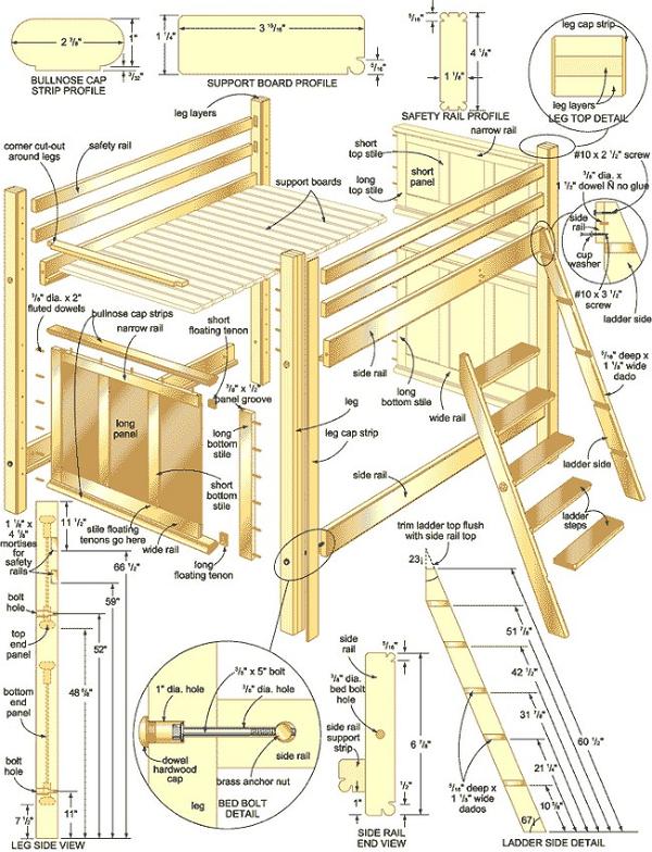 Build Your Own Bunk Bed Plan