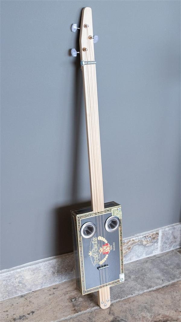 11 Free DIY Cigar Box Guitar Plans - Mint Design Blog