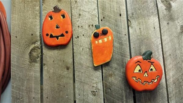 Carving Jack O Lanterns From Scrap Wood