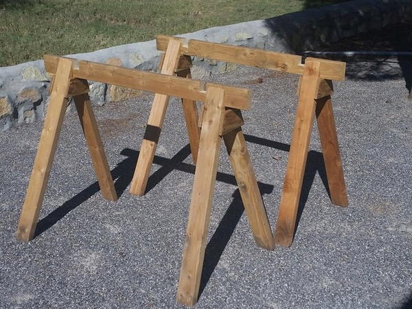 Cheap Improved Sawhorses