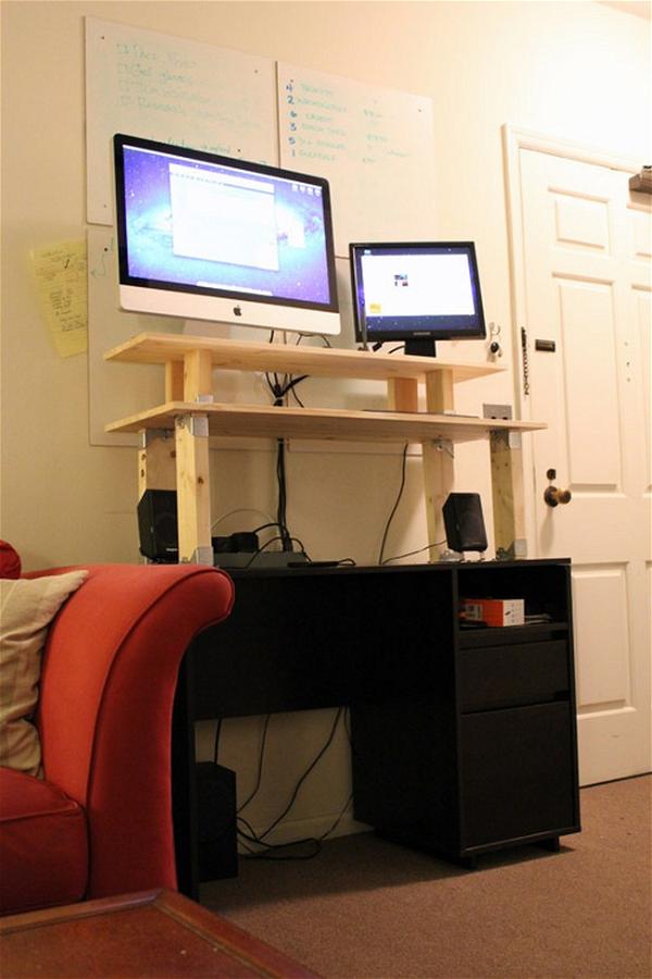Cheap and Easy Standing Desk